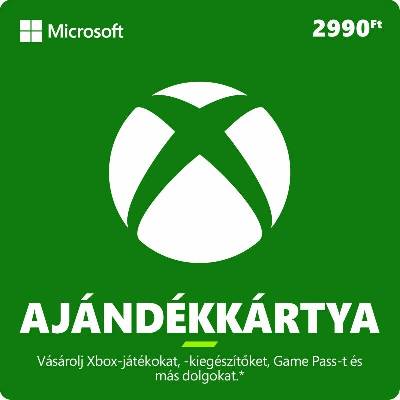 Microsoft Xbox Live dárková karta 2990 HUF