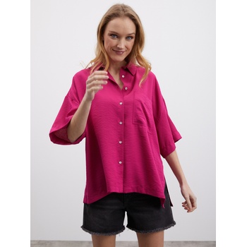ZOOT. lab Тъмнорозова дамска риза oversize ZOOT. lab Rhiannon ZOOT. lab | Rozov | ЖЕНИ | XS