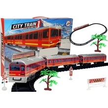 Lean Toys Vlaková dráha na batérie 33ks