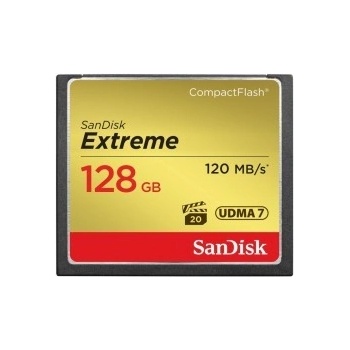 SanDisk Extreme CompactFlash 128GB UDMA7 SDCFXSB-128G-G46