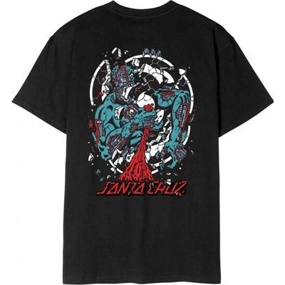 Santa Cruz triko Roskopp Dissect Strip t-shirt Black