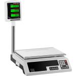 Steinberg Systems Цифров кантар - 30 кг / 1 г - 34 x 23 см - 2 LCD дисплея SBS-PW-301CE (SBS-PW-301CE)