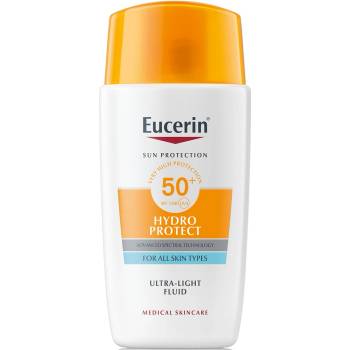 Eucerin Sun Слънцезащитен ултралек флуид за лице Hydro Protect, SPF50+, 50 ml