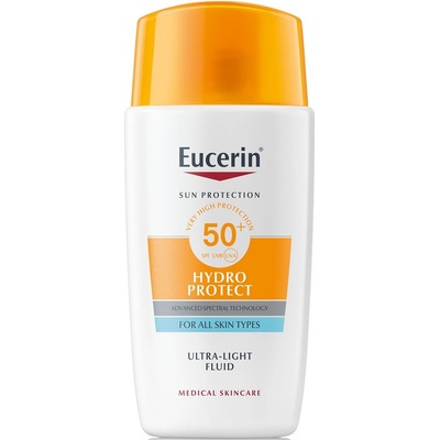 Eucerin Sun Слънцезащитен ултралек флуид за лице Hydro Protect, SPF50+, 50 ml