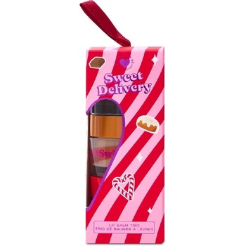 I Heart Revolution КОМПЛЕКТ MAKE UP REVOLUTION Sweet Deliveru Lip Balm Trio Комплект дамски