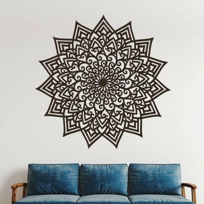 dřevo života Dřevěná mandala LASKAVOSTI Rozměry (cm): 95x95, Zvolte barvu dekoru: Wenge