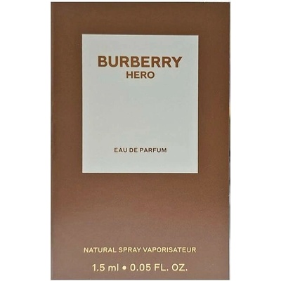 Burberry Hero parfumovaná voda pánska 1,5 ml vzorka