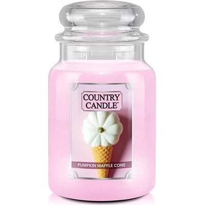 Country Candle Dýňový vaflový kornoutek 680 g