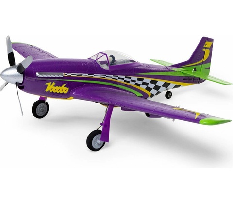 E-flite P-51D Voodoo 0,44 m SAFE Select BNF Basic