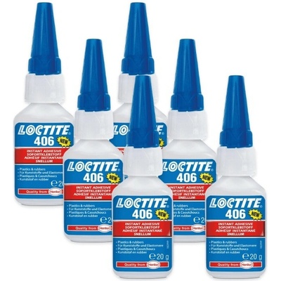 Loctite 406 sekundové lepidlo 20 g 6 ks