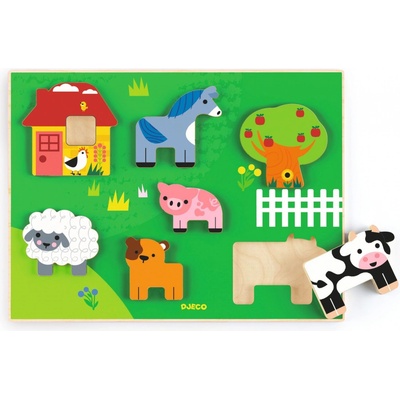 Djeco puzzle Farm Story