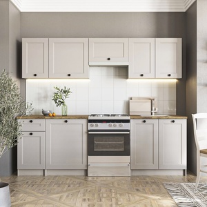 Halmar VIVIAN 240 - кухня в цвят кашмир с орехов плот (VIVIAN240/kitchen/1)
