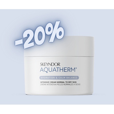 Skeyndor Aquatherm Intensive Cream pro normální až suchou citlivou pleť 50 ml