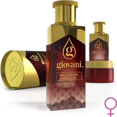 Giovani Eau de parfum RED CASHMERE 20% parfum dámsky 50 ml