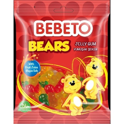 BEBETO Funny bears želé cukríky 80g
