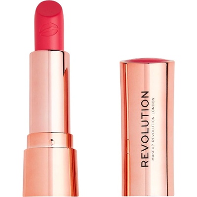 Revolution Beauty Satin Kiss Червило за устни Cutie Pink, 3.5 g