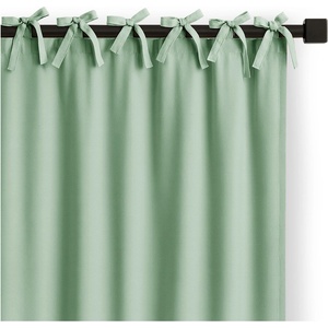 Restilo Dimout перде в цвят мента 140x250 cm Carli Tie - Restilo (120041668)