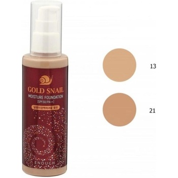 Enough Подмладяващ фон дьо тен с муцин от охлюв нюанс 13 Enough Gold Snail Moisture Foundation SPF30