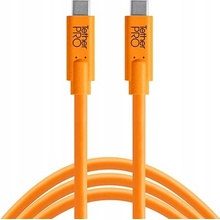 Tether Tools CUC15-ORG USB-C - USB-C 4,6m oranžový
