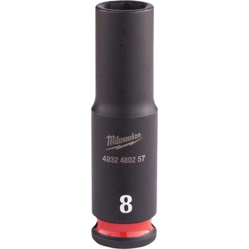 MILWAUKEE Nástrčný kľúč 1/4" - Hex 8 SHOCKWAVE predĺžený