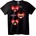 NOONEBRAND Тениска Powerpuff Girls със сърце - S, White
