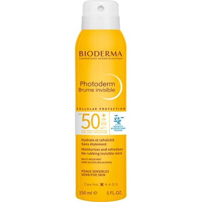 BIODERMA Photoderm Слънцезащитен прозрачен спрей Brume Invisible, SPF50+, 150 ml