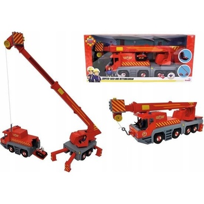 Simba Toys Požárník Sam - Hasičský autojeřáb 2v1