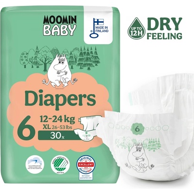 Moomin Baby Mumínkovské dítě 6 30 ks