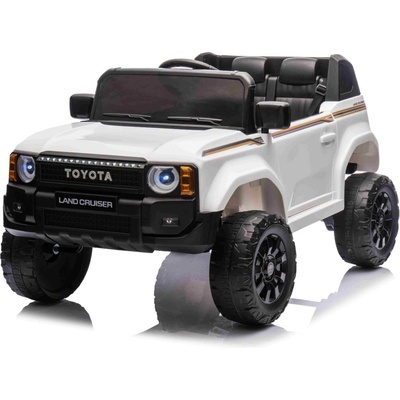 Beneo elektrické autíčko Toyota Landcruiser bílá