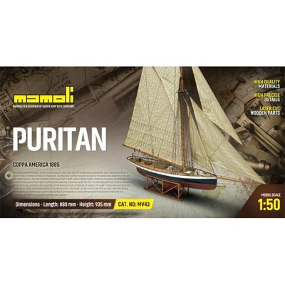 Mamoli Puritan 1885 1: 50 комплект