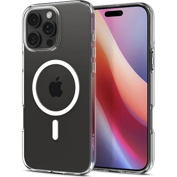 Spigen iPhone 16 Pro Max SPIGEN CRYSTAL FLEX MAGSAFE силиконов протектор за телефон, устойчив на удар, MagSafe, TRANSFER ACS08391 (ACS08391)