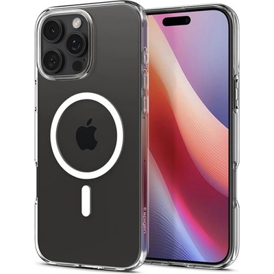 Spigen iPhone 16 Pro Max SPIGEN CRYSTAL FLEX MAGSAFE силиконов протектор за телефон, устойчив на удар, MagSafe, TRANSFER ACS08391 (ACS08391)