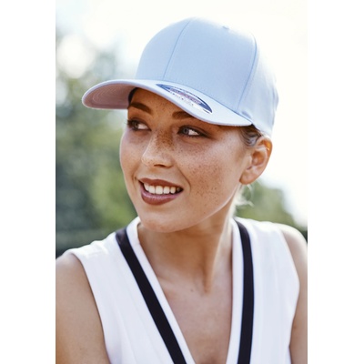 Urban Classics Шапка с козирка в светлосиньо Flexfit Wooly Combed CarolinaUB-6277-00590 - Син, размер XS/S