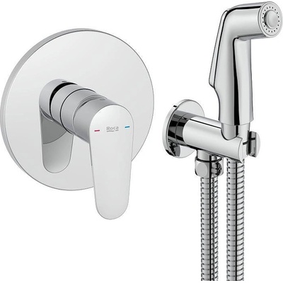 Roca Комплект смесител за вграждане Victoria Plus, A5A224FC00 + хигиенен душ A5B9230C00 (172240)