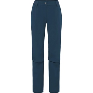 Vaude Дамски панталон със свалящи крачоли Vaude Women's Farley Stretch Zip Off Capri Pants Walking trousers - Dark Sea - размер 42 (110-1688-0415)