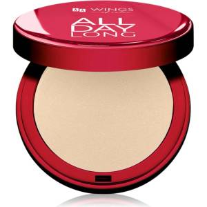 AA Wings of Color All Day Long Pressed Setting Powder компактна пудра с матиращ ефект цвят 02 Natural Medium 9 гр