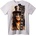NOONEBRAND SLASH GUNS ROSES Тениска Рок звезда с китара - XL, White