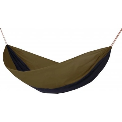 Hamaka Double кафяво-тъмно син-кафяв