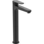 Ideal Standard Cerafine Nuovo - Смесител за умивалник с изпускателен клапан ClickClack, BlueStart, копринено черно BD966XG (BD966XG)