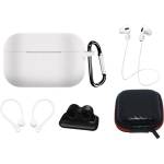HQWear Комплект кейс HQWear Silicone Case за AirPods 2 / AirPods 1, калъф, пр (9145576276983)