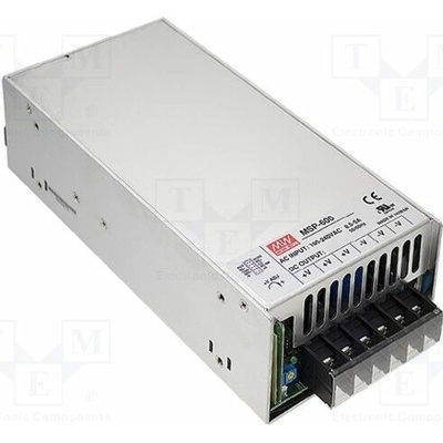 MEAN WELL MSP-600-12 Napájecí zdroj: spínaný; k vestavbě,modulový; 636W; 12VDC; 53A