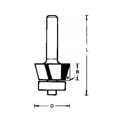HIKOKI OHRAŇOVACIA FRÉZA 754111