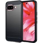 Techsuit Калъф за Google Pixel 9a - Carbon Silicone - Черен (KF2341978)