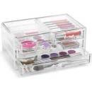 PLASTIC FORTE organizér na make-up - priehľadné šuplíčky