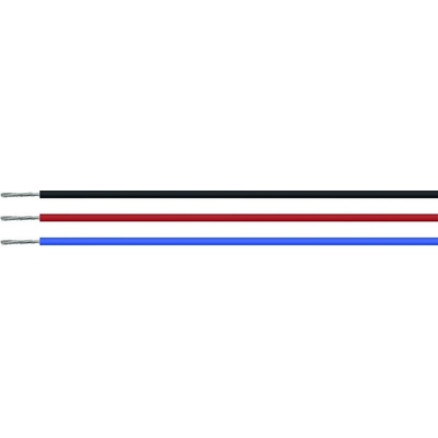 Helu 45101-100 vysokoteplotní vodič SIFF 1 x 0.25 mm² černá 100 m