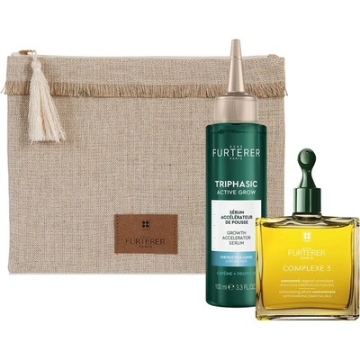 Rene Furterer Комплект - Серум за бърз растеж Triphasic и Стимулиращ концентрат, 100 + 50 ml