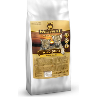 Wolfsblut Wild Duck Large Breed Puppy kačica so zemiakmi 2 kg
