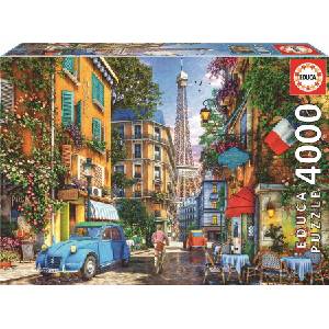 Educa Edu19284 Старите улици на Париж - пъзел 4000 части (edu19284)
