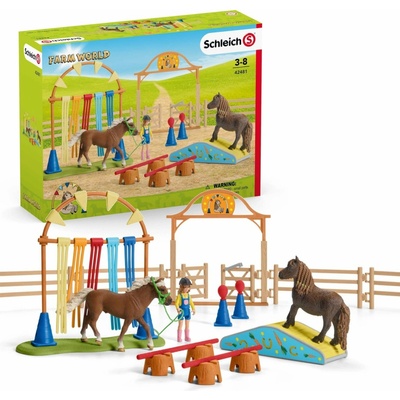 Schleich Tréning v agility pre poníky