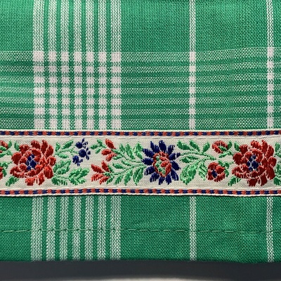 Utierky od BABIČKY ZELENÉ S KVETY 50 x 70 cm